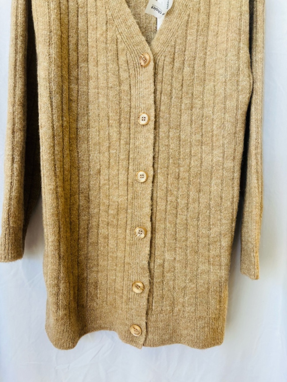 Gold Button Cardigan - Picture 3 of 9